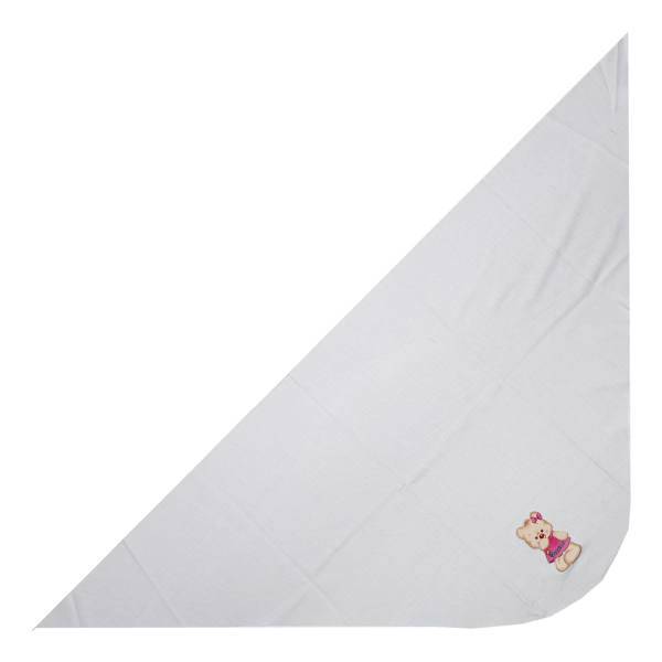 روسری سه گوش نوزادی برند پرنسس مدل PINK-05، BABY SCARF PRINCESS BRAND PINK