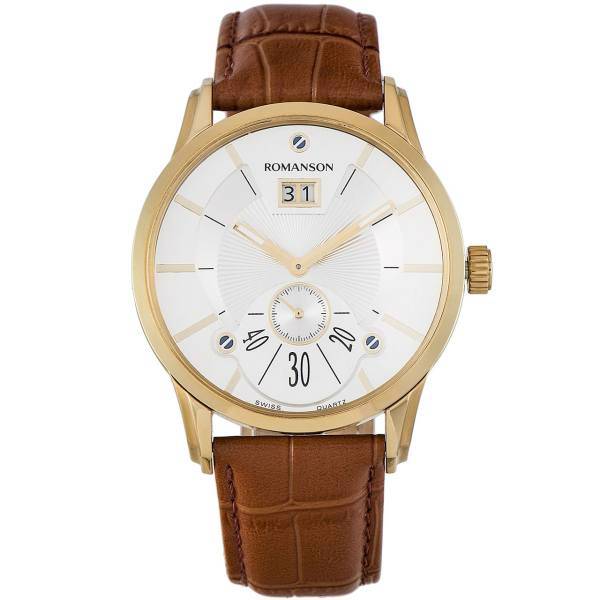 ساعت مچی عقربه ای مردانه رومانسون مدل TL7264MM1GAS1G، Romanson TL7264MM1GAS1G Watch For Men