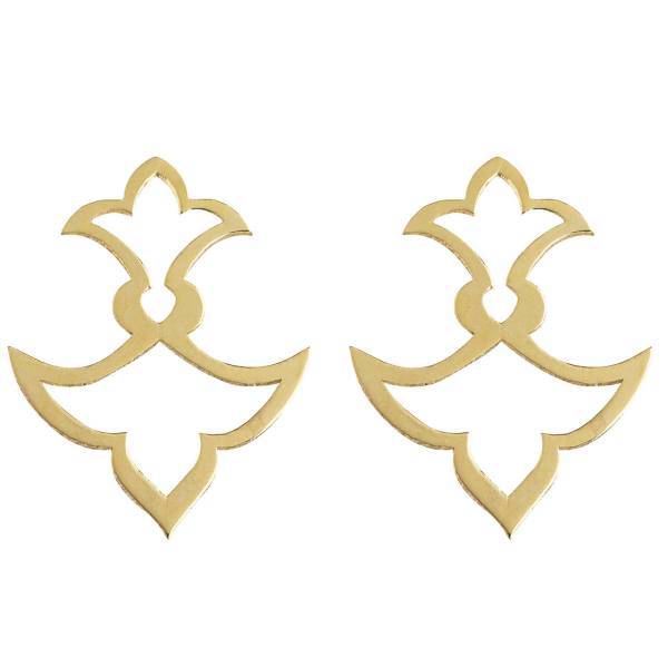 گوشواره طلا 18 عیار ماهک مدل ME0635، Maahak ME0635 Gold Earring