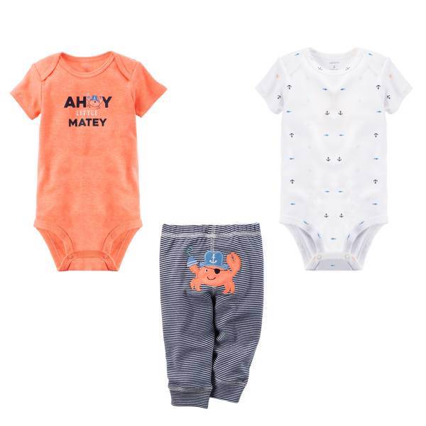 ست لباس پسرانه کارترز مدل 655، Carters 655 Boy Clothing Set