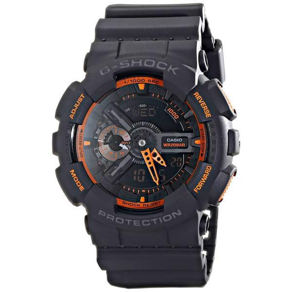 ساعت مچی عقربه ای مردانه کاسیو جی شاک مدل GA-110TS-1A4DR، Casio G-Shock GA-110TS-1A4DR Watch For Men