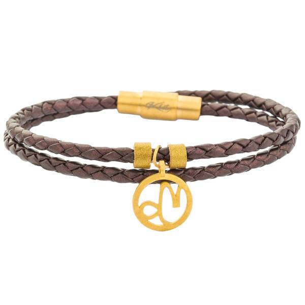 دستبند طلا 18 عیار کیا گالری مدل AB221-10، Kia Gallery AB221-10 Gold Bracelet