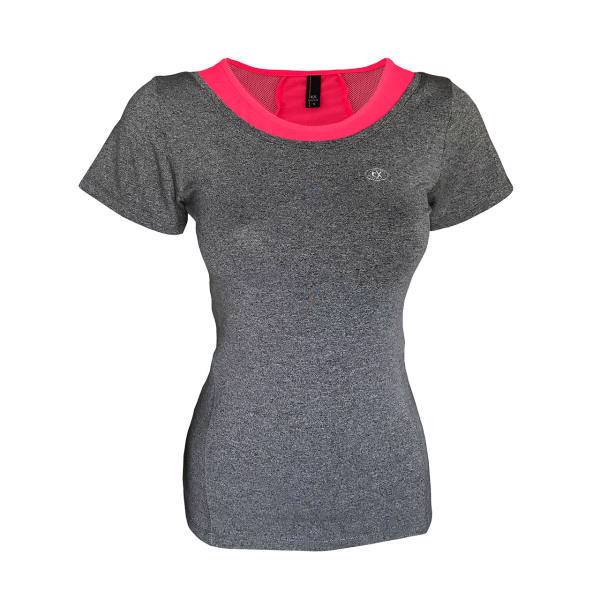 تی شرت ورزشی دخترانه ساکریکس مدل GTSH555-PINK