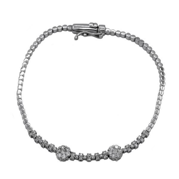 دستبند طلا 18 عیار جواهری سون مدل 1960، Seven Jewelry C1960 Gold Bracelet
