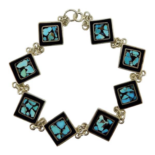 دستبند نقره تاج گوهر کد TG70