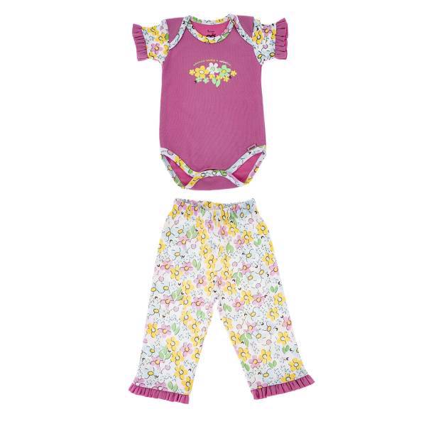 ست لباس نوزادی آدمک مدل ‏‏772101، Adamak 772101 Baby Clothes Set