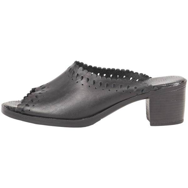 صندل زنانه چرم چهل ستون مدل گیپور کد FS-1B، women shoes