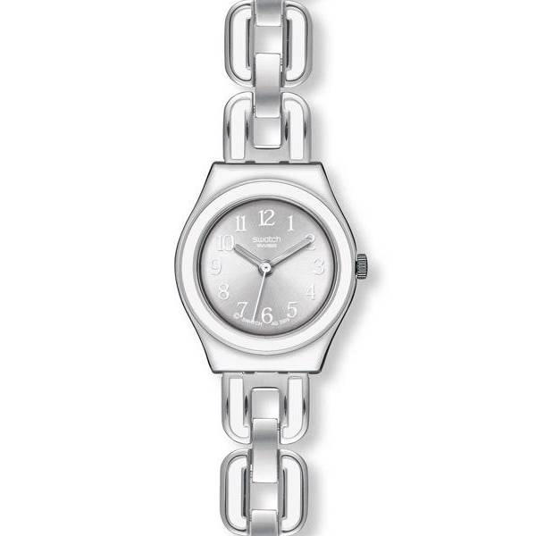 ساعت مچی عقربه ای زنانه سواچ وای اس اس 254 جی وایت چین، Swatch YSS254G White Chain