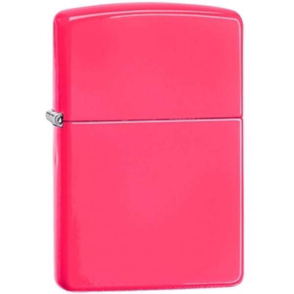 فندک زیپو مدل Neon Pink کد 28886، Zippo Neon Pink 28886 Lighter