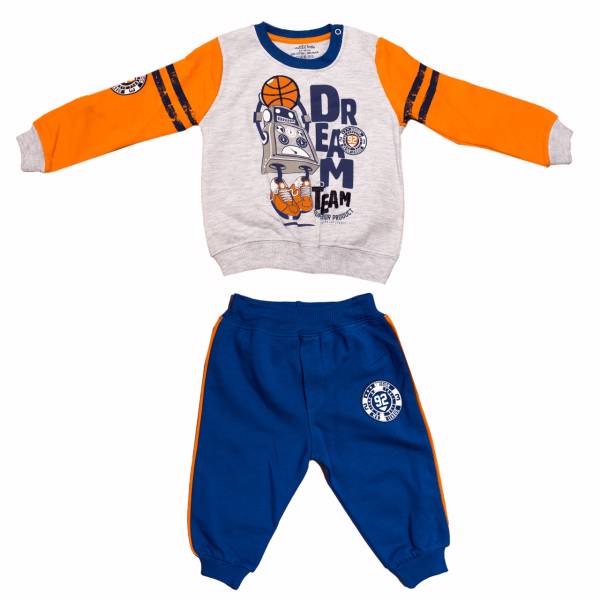 ست لباس پسرانه عزیز به به مدل 643165، Aziz Bebe 643165 Boy Clothing Set