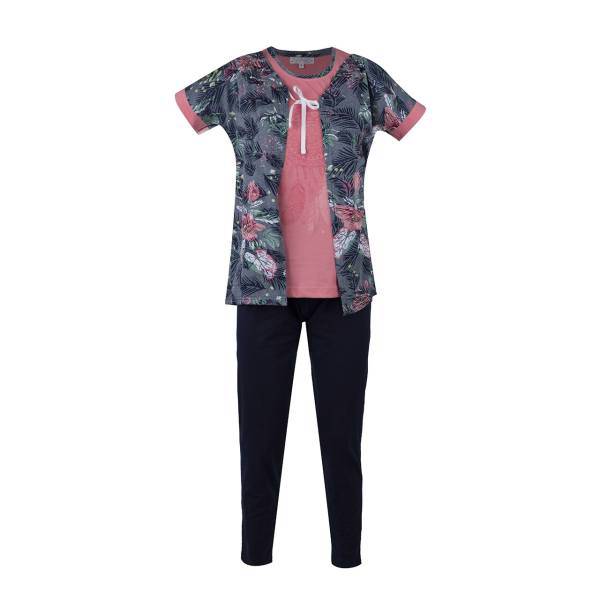 ست تاپ و شلوار زنانه پی جامه مدل 96، Pijame 96 Top And Pants For Women