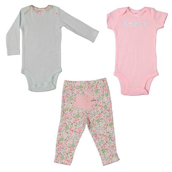 ست لباس دخترانه کارترز مدل 486، Carters 486 Girl Clothing Set