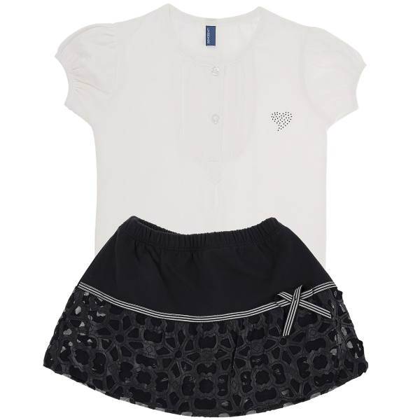 ست لباس دخترانه Benobent مدل 1489، Benobent 1489 Baby Girl Clothing Set
