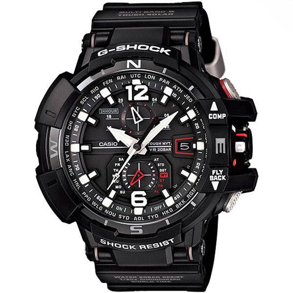 ساعت مچی عقربه ای مردانه کاسیو جی شاک GW-A1100-1ADR، Casio G-Shock GW-A1100-1ADR