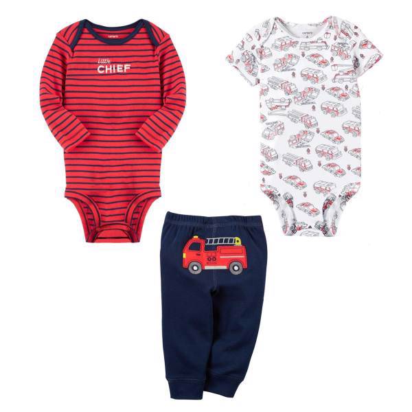 ست لباس پسرانه کارترز مدل 4890، Carters 4890 Boy Clothing Set