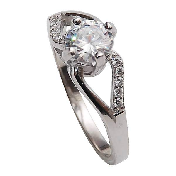 انگشتر نقره شهر جواهر مدل SJ-SR063، Shahrejavaher SJ-SR063 Silver Ring