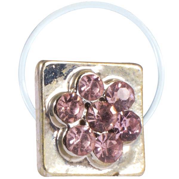 انگشتر پا طرح گل مربعی مدل Toe Ring2