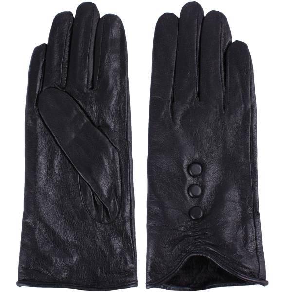 دستکش زنانه چرم واته مدل BL95، Vate Leather BL95 Gloves For Women