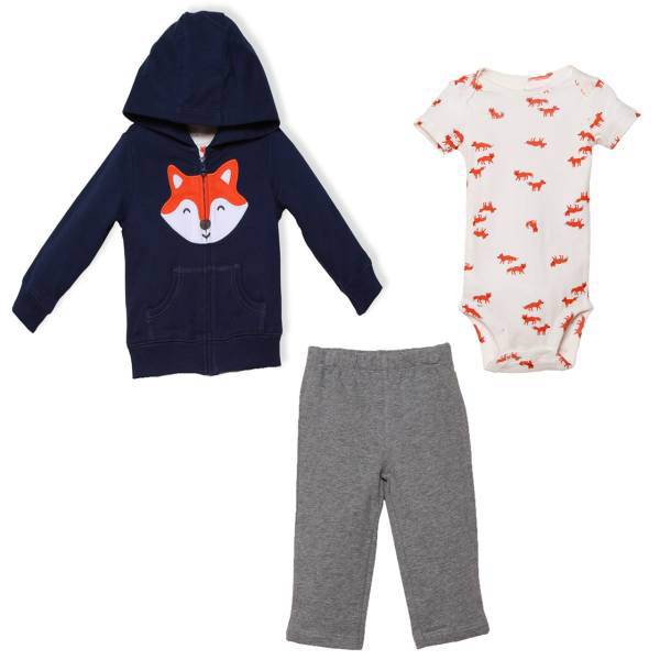 ست لباس پسرانه کارترز مدل 408، Carters 408 Baby Boy Clothing Set