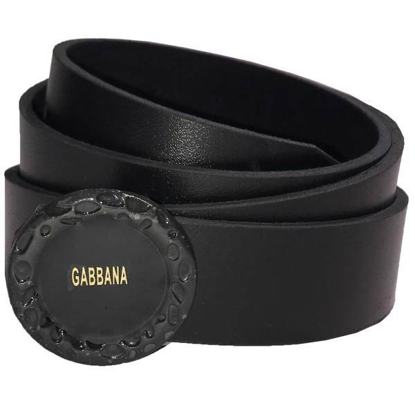 کمربند مردانه چرم طرح Gb، Leather Belt Gb