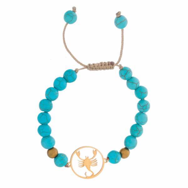 دستبند نوژین مدل آبان فیروزه ای، Nojin Turquoise Aban Bracelet