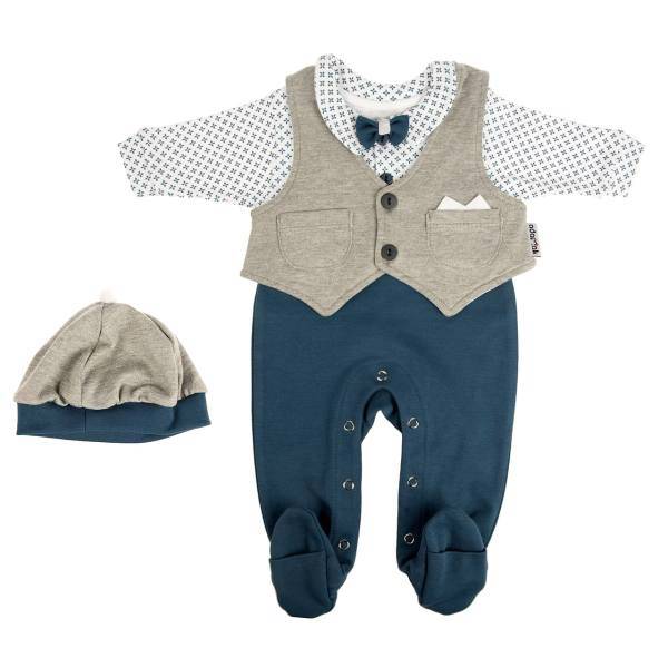 ست لباس پسرانه آدمک مدل 313800، Adamak 313800 Boys Clothes Set