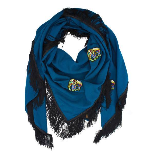 روسری دست دوز مریت مدل B004، Merit B004 Handmade Scarf
