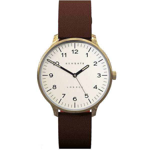 ساعت مچی عقربه ای نیوگیت مدل Blip Brass Case Cream Dial، Newgate Blip Brass Case Cream Dial Watch