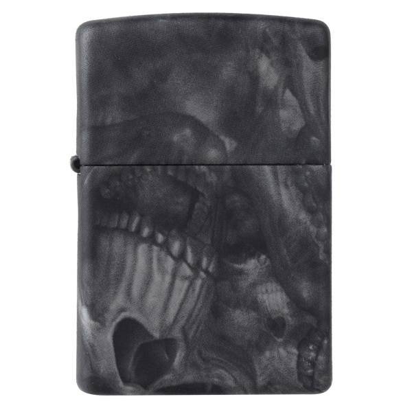 فندک زیپو مدل 28970 Skull Soft Touch، Zippo Skull Soft Touch 28970 Lighter