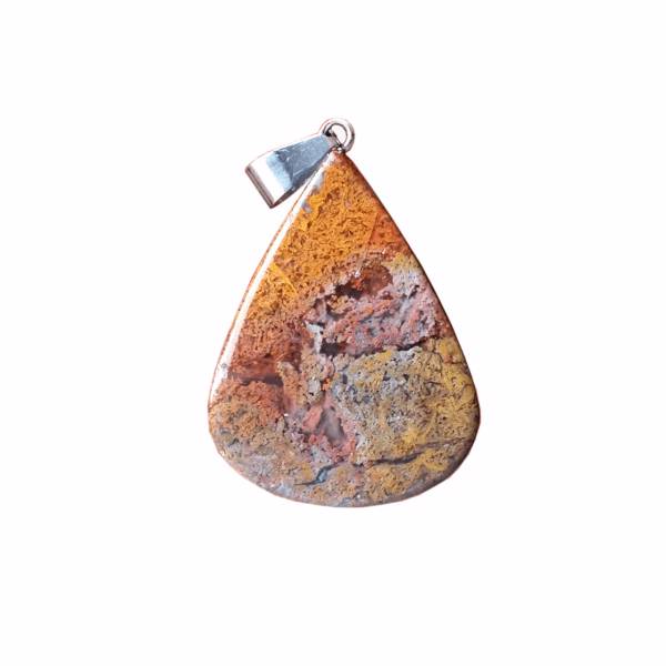 آویز گردنبند نقره عقیق پارس مدل A082، pars agate A082 Necklace