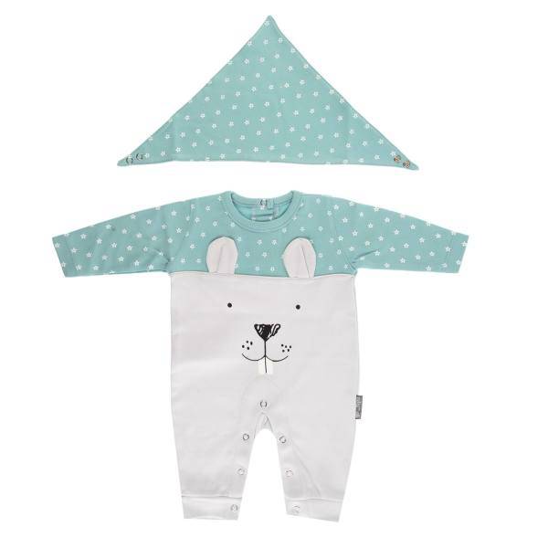 ست لباس پسرانه آدمک مدل 1301011G، Adamak 1301011G Baby Boy Clothing Set