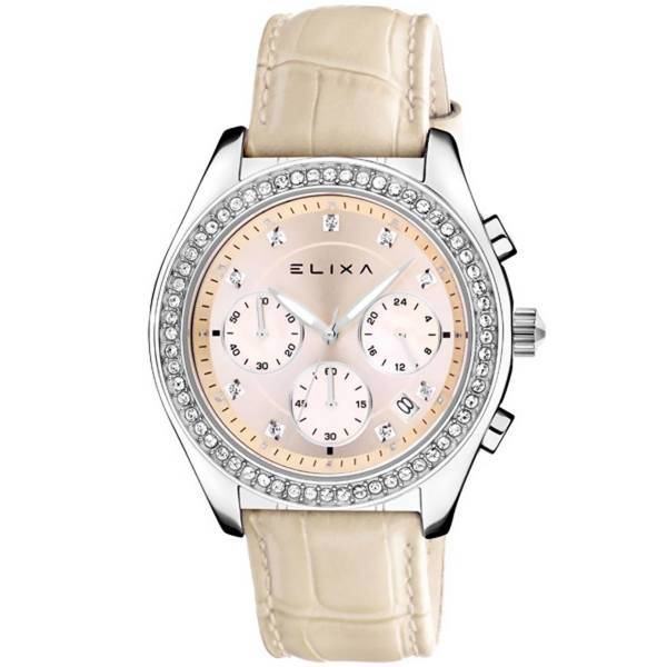 ساعت مچی عقربه ای زنانه الیکسا مدل E084-L315، Elixa E084-L315 Watch For Women