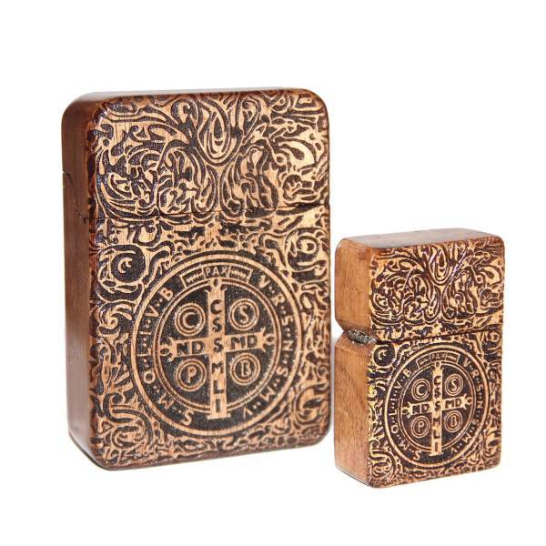 ست فندک و جاسیگاری چوبیسم مدل Constantin، Constantin choobism Cigarette Case