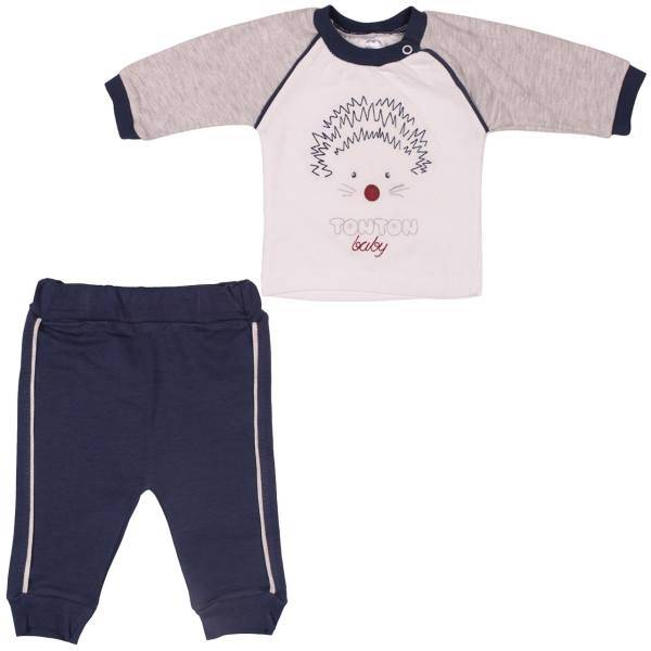 ست لباس پسرانه تن تن مدل 263، Tonton 263 Baby Boy Clothing Set