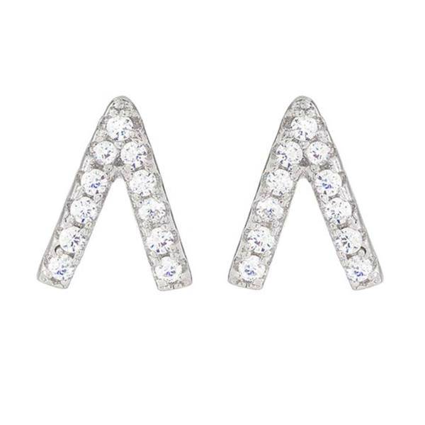 گوشواره نقره اقلیمه کد EN3، eghlimeh EN3 silver earring