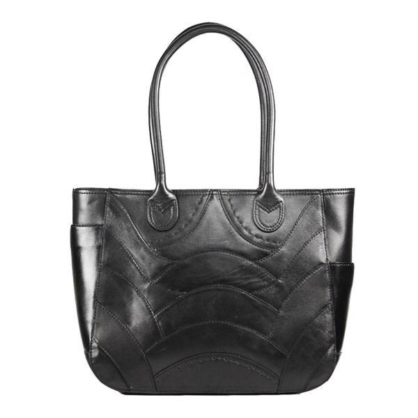 کیف زنانه چرم چهل ستون مدل تکه دوزی کد 1-B، women bag