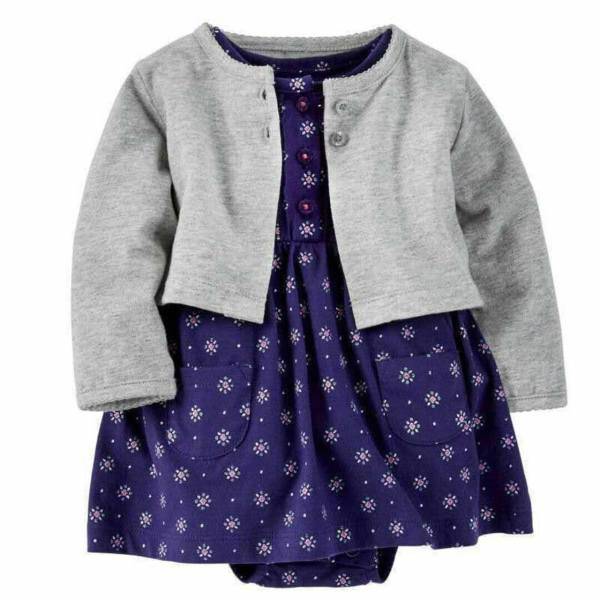 ست لباس دخترانه کارترز مدل 448، Carters 448 Baby Girl Clothing Set