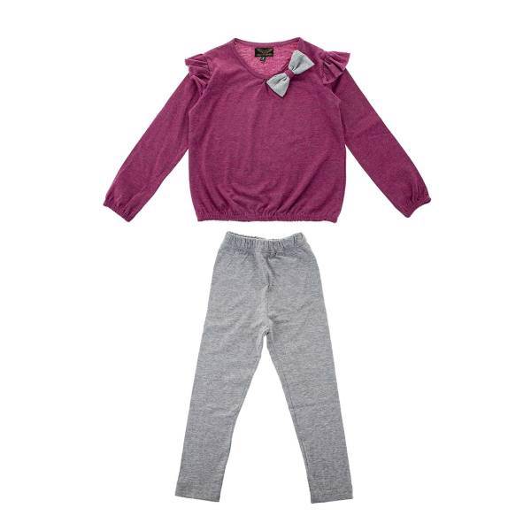 ست لباس دخترانه آنجل مدل AF13235، Angel AF13235 Baby Girl Clothing Set