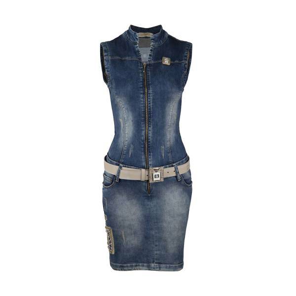 پیراهن جین زنانه گلامورا مدل 31، Glamora 31 Denim Dress For Women