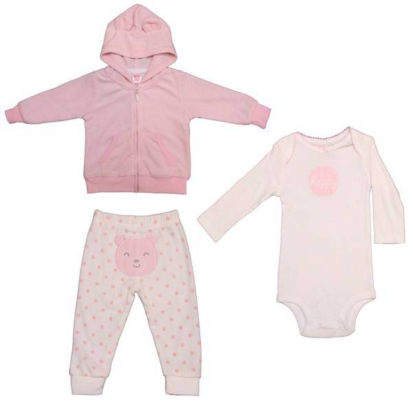 ست لباس دخترانه کارترز مدل 441، Carters 441 Baby Girl Clothing Set