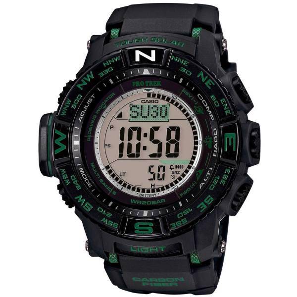 ساعت مچی دیجیتال کاسیو مدل Pro Treck PRW-S3500-1DR، Casio Pro Treck PRW-S3500-1DR Watch