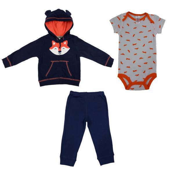 ست لباس پسرانه کارترز مدل 535، Carters 535 Baby Boy Clothing Set