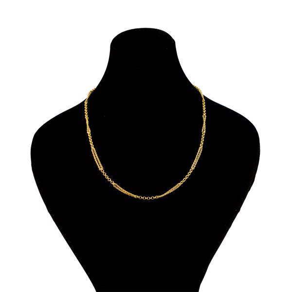 زنجیر طلا 18 عیار گالری طلاچی مدل 4، Gold chain