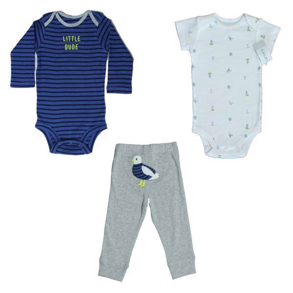 ست لباس پسرانه کارترز مدل 451، Carters 451 Boy Clothing Set