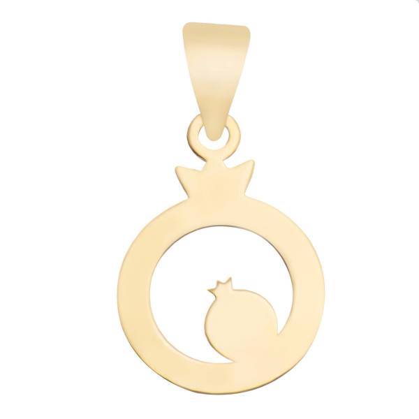 آویز گردنبند طلا 18 عیار ماهک مدل MM0345، Gold Necklace Pendant Plaque Maahak MM0345