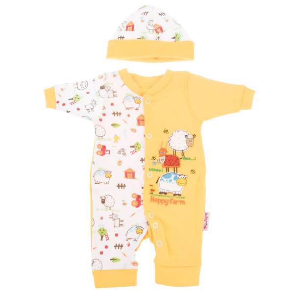 ست لباس پسرانه آدمک مدل 1319011، Adamak 1319011 Baby Boy Clothing Set