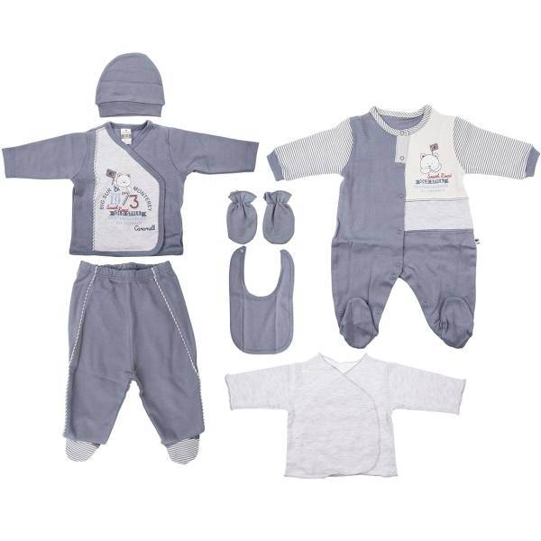 ست لباس نوزادی کارامل مدل ZE2118N، Caramell ZE2118N Baby Clothes Set