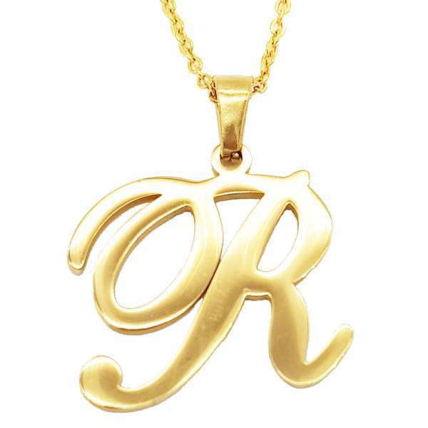 گردنبند شهر شیک مدل G119 طرح حرف R، Shahr Shik G119 Alphabet R Necklace