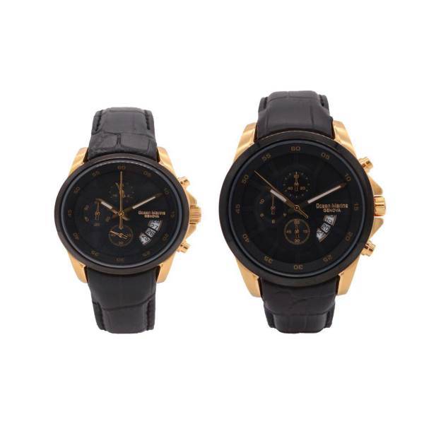 ساعت ست مردانه و زنانه اوشن مارین مدل OM-8103L-2 و OM-8103G-2، Ocean Marine OM-8103G-2 and OM-8103L-2 Watch Set