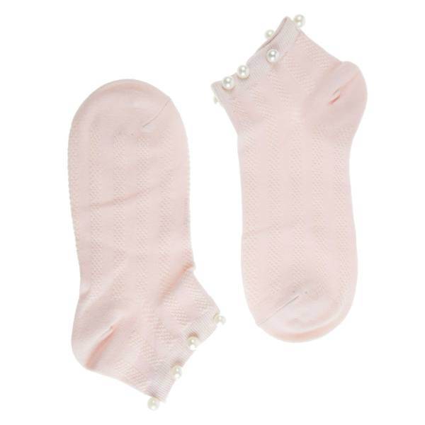 جوراب زنانه شهر شیک مدل مروارید دار CL833P، Shahr e Shik CL833P Pearl Socks For Women